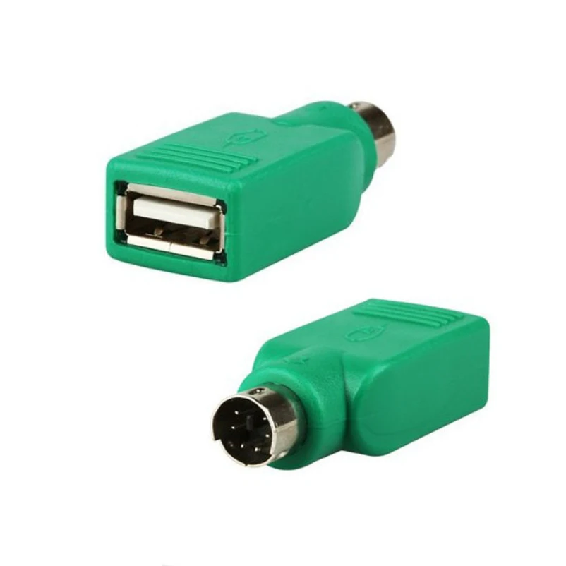 Универсальная мышь-мышь для мыши 2019 USB Type A Female PS2 PS/2 6pin Mini Din Мужской адаптер