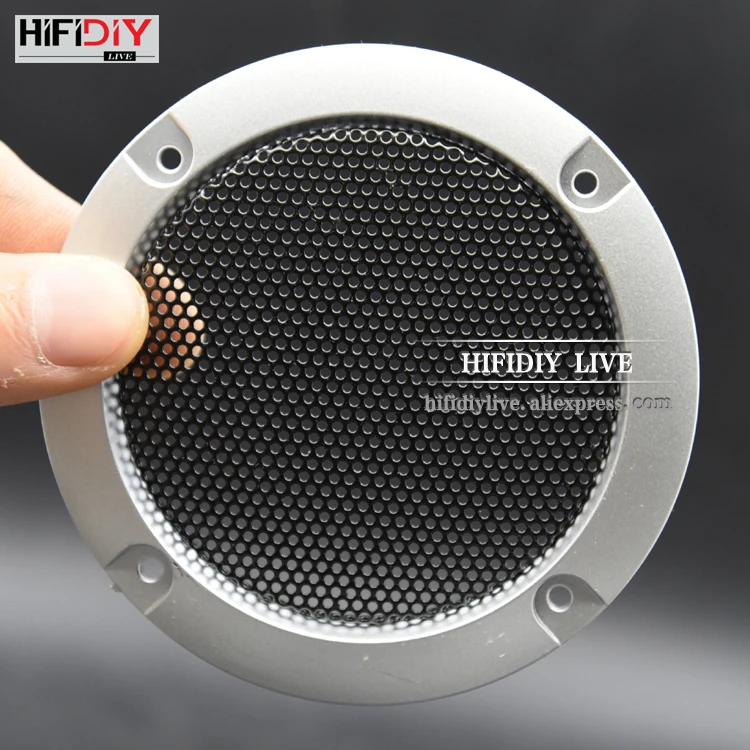 HIFIDIY LIVE speaker s пластиковая рамка металлическая железная проволочная решетка 3 ''3,5 дюймов сетчатая Крышка для динамика высококачественный автомобильный домашний сетчатый корпус