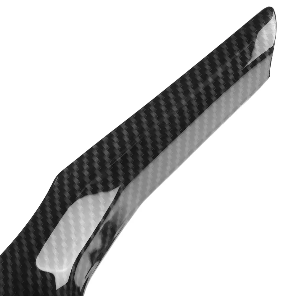 2 шт. автомобильный Стайлинг украшение на руль накладка рамка ABS пластик для BMW 5