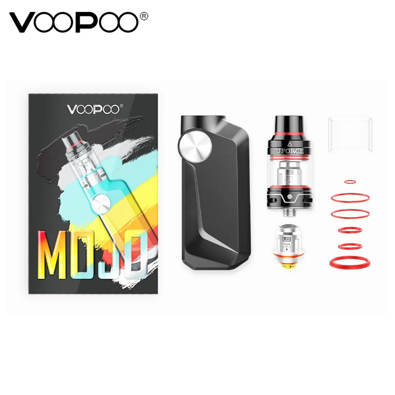 Оригинальная электронная сигарета Voopoo MOJO 88 Вт TC Kit 2600 мАч батарейный блок мод Vape с