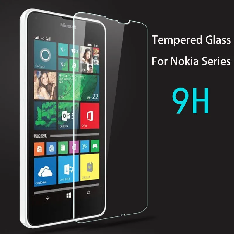 HD Прозрачная Взрывозащищенная пленка из закаленного стекла для Nokia Microsoft Lumia 640XL 640