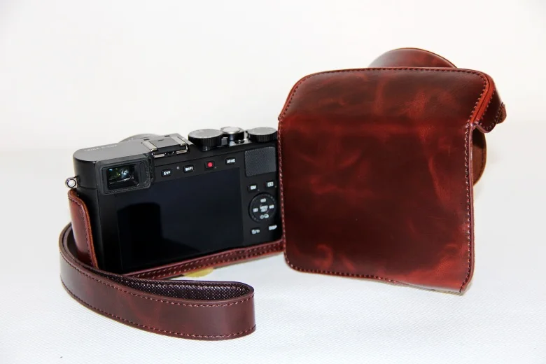 Новые роскошные Камера кожа сумка-чехол для Leica D-LUX (TYP109) камера с плечевой ремень