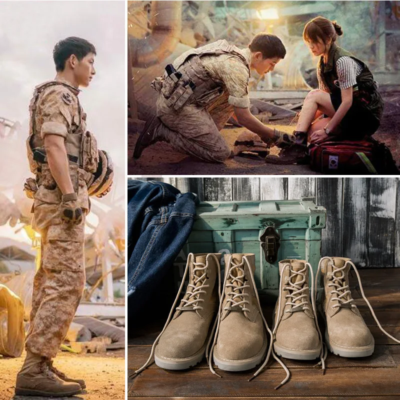 New Autumn Winter Men Military Boots Quality Special Force Tactical Desert Combat Ankle Boats Army Work Shoes Snow |