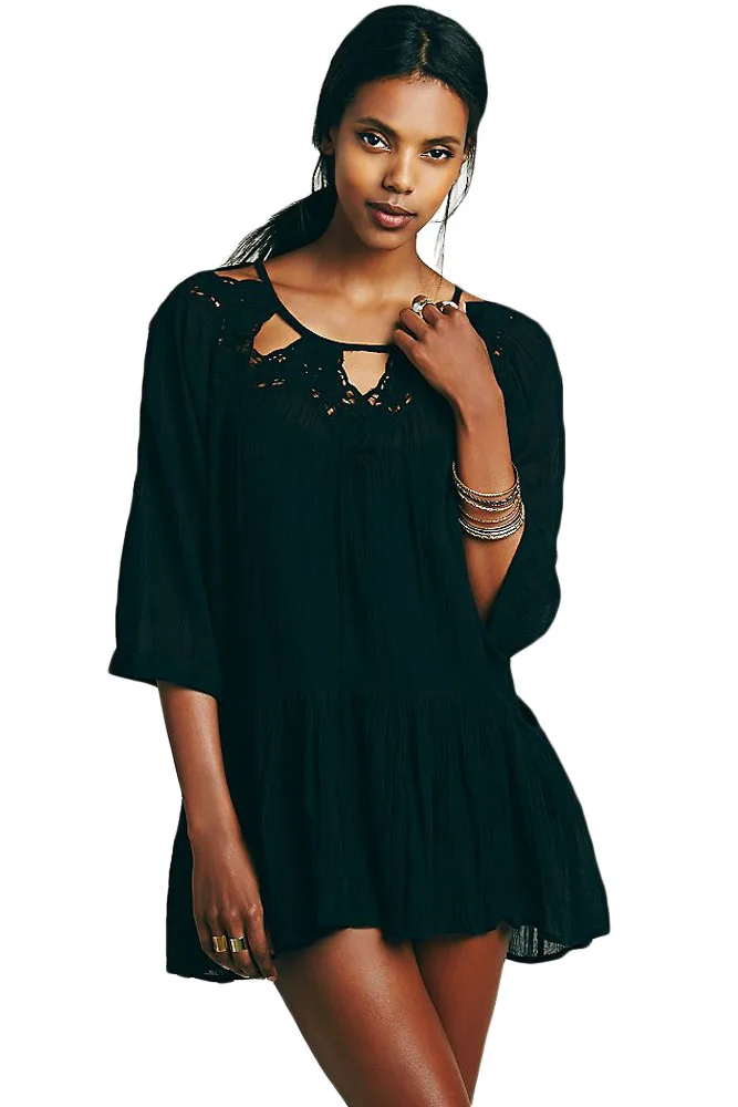 2018 летнее платье женское бикини купальник кружевное открытое покрытие белый