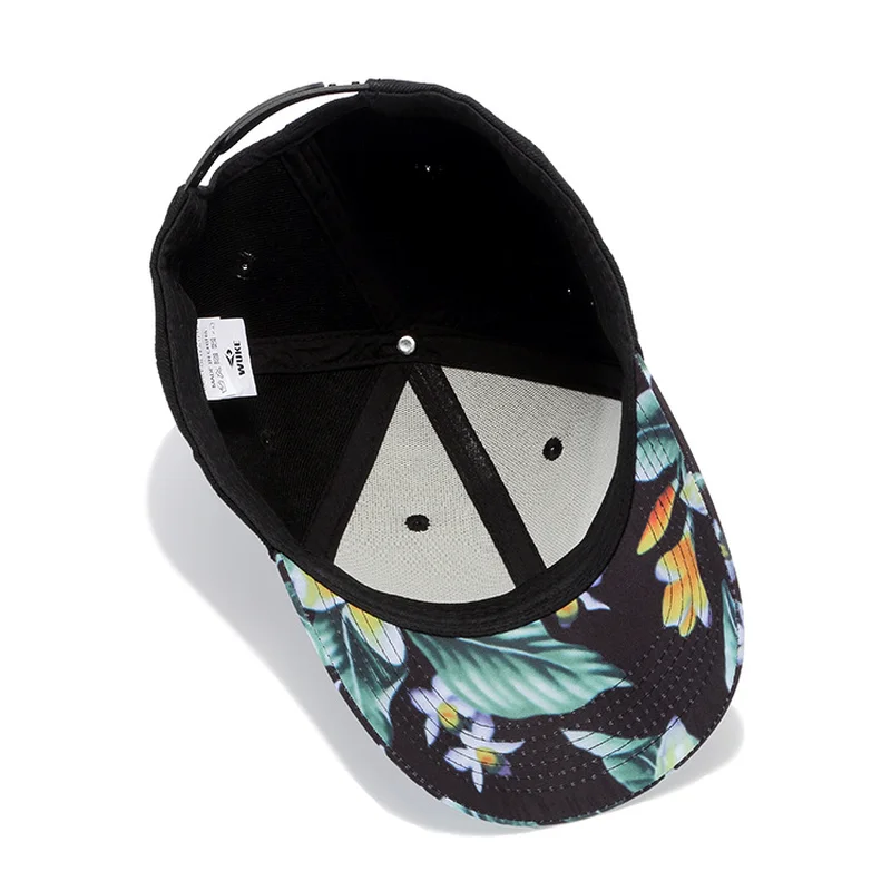 Snapback бейсболки мужские женские Мужская шляпа черные хлопковые Регулируемый