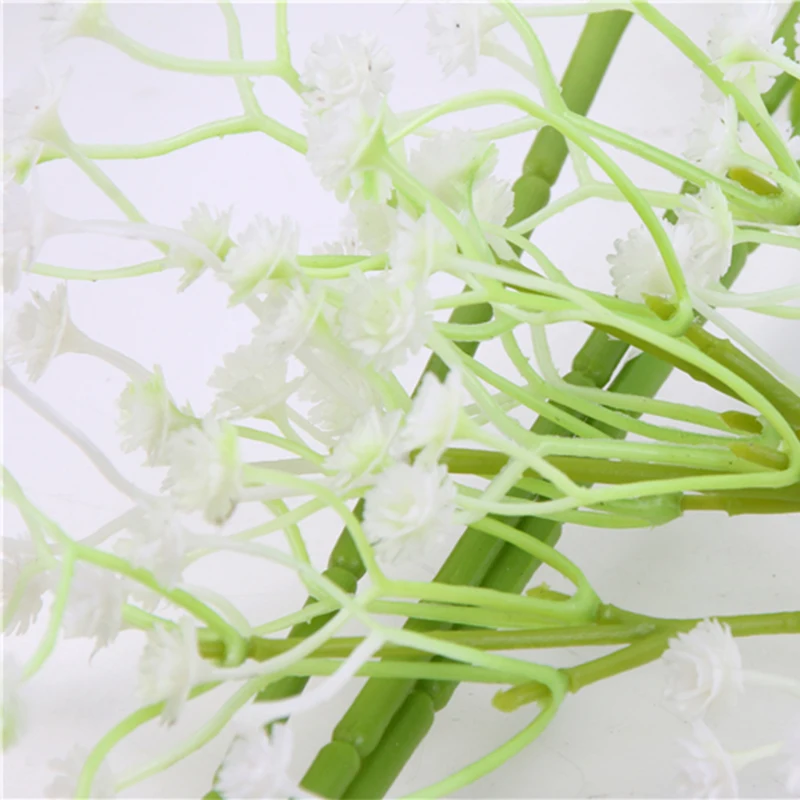 

6PCS MANTIANXING Flowers Bouquet Artificial Plastic Gypsophila Flowers for wedding home garden Valentine's Day DIY Decoration