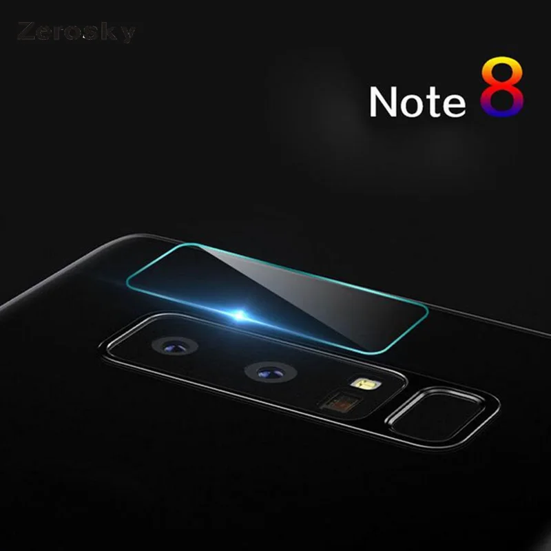 2 шт. 2.5D объектив камеры закаленное стекло для Samsung Galaxy Note 8 Защитная пленка экрана