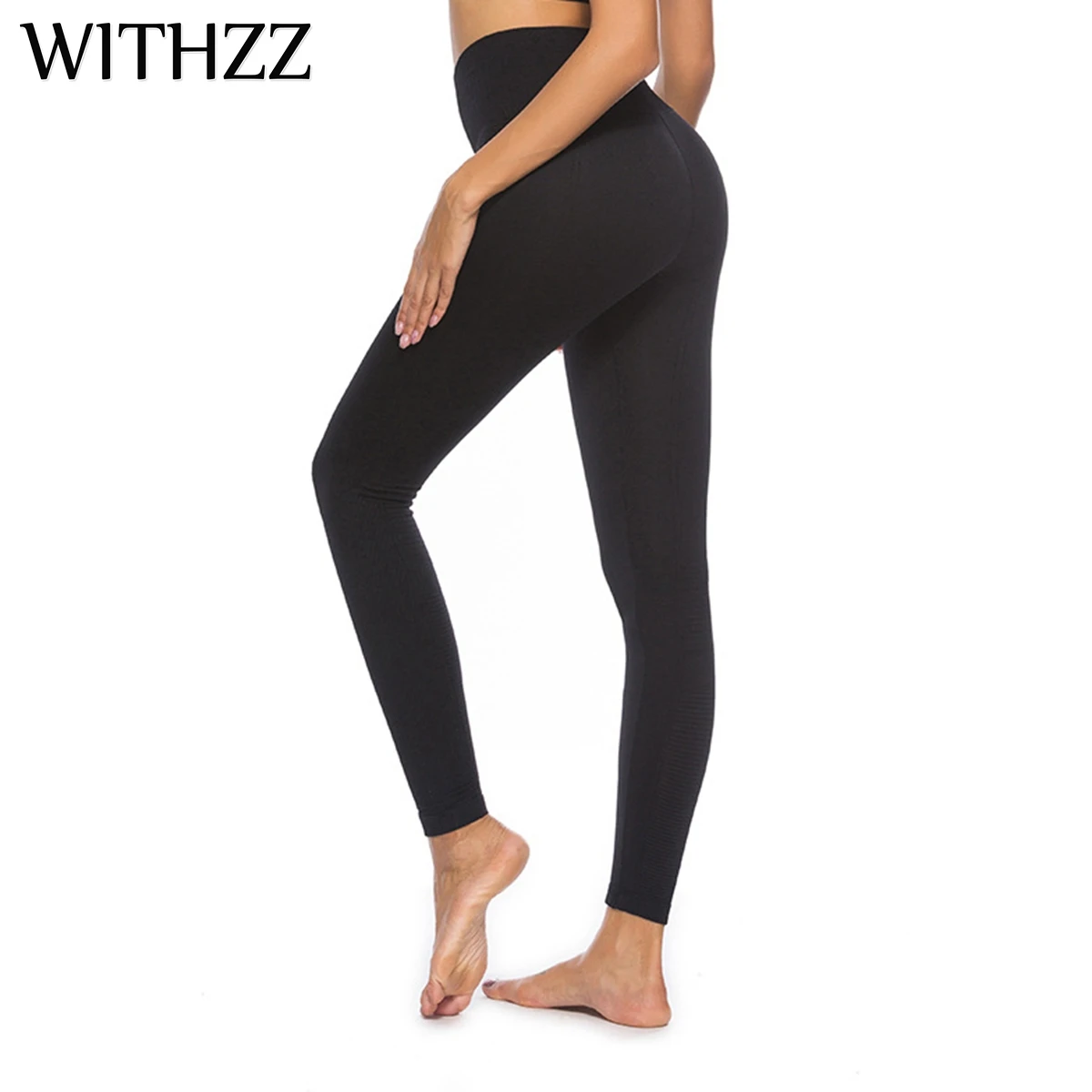 Эластичные бесшовные леггинсы WITHZZ для женщин фитнесс джеггинсы тренировок