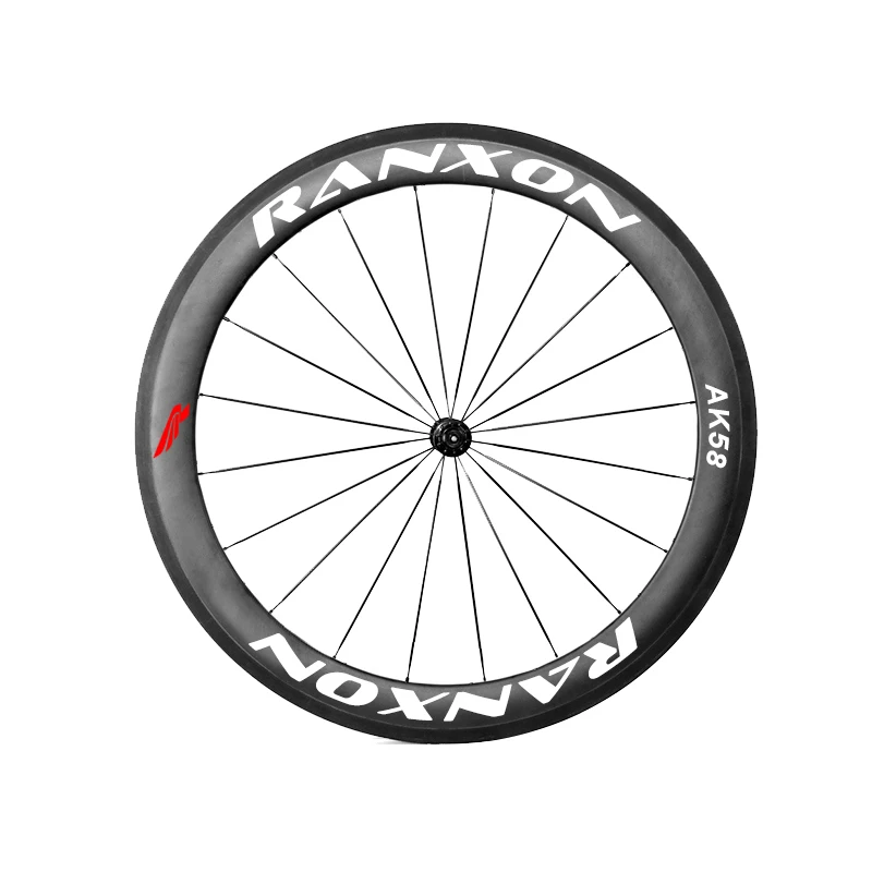Колесная пара Ranxon UCI для шоссейного велосипеда 60 мм|carbon wheels|clincher carbon wheelsbicycle wheelset |