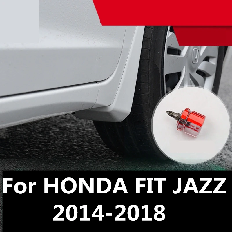 Для HONDA FIT JAZZ 2014 2018 Автомобильные Брызговики крыло брызговиков передние и задние