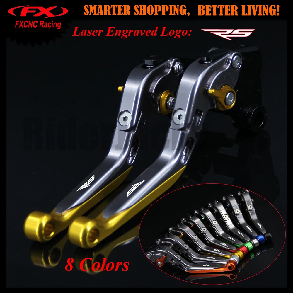С логотипом золотой + титановый для Aprilia RS50 RS 50 1999 2005 2000 20012002 2003 2004 CNC Регулируемый