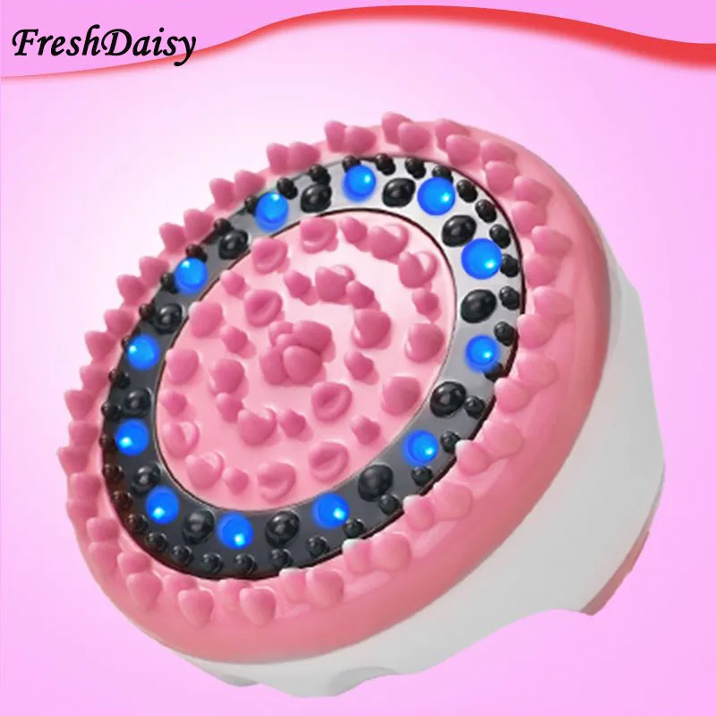 Силиконовая электрическая Массажная щетка для целлюлита водонепроницаемая