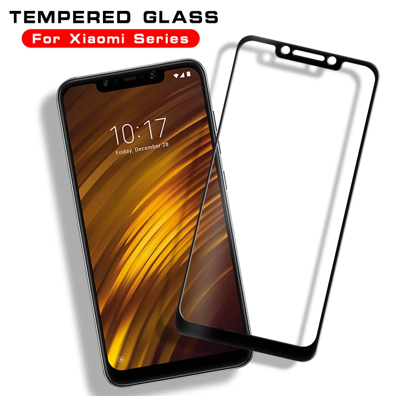 Закаленное Стекло для xiaomi маленьких f1 Экран протектор mi 8 a2 lite Pro se pocophone a1 6 5 5S