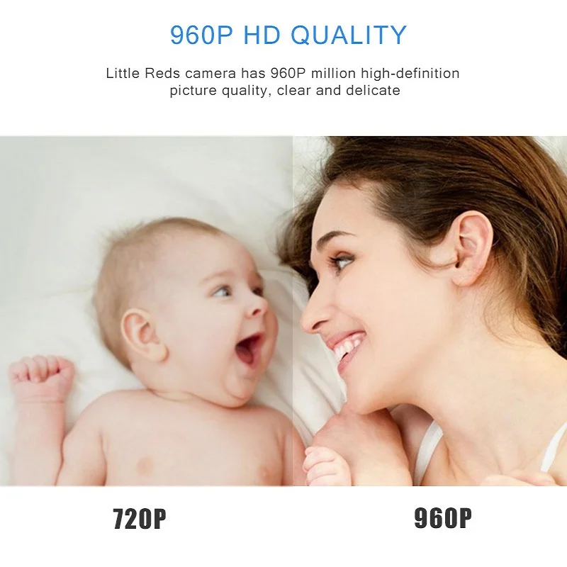 Lintratek 960 P 1.3mp радионяня Беспроводной IP Камера Wi-Fi робот Ночное видение наблюдения