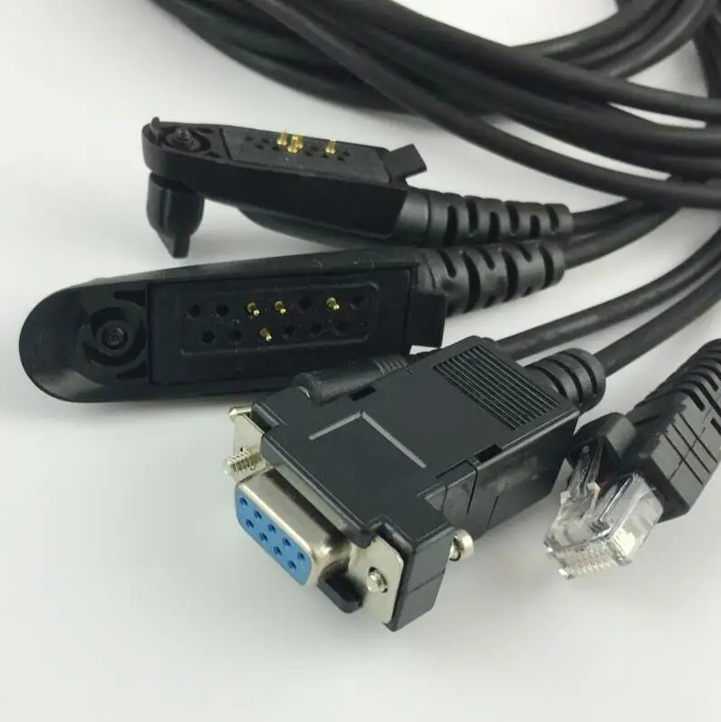 Универсальный кабель 5 в 1 для программирования раций Motorola GM300 GP328 GP340 GP3688 GP88 CP140 |