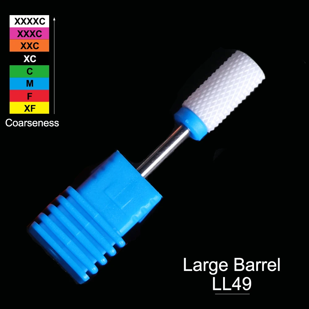 Ceramic Nail Drill Bits Bullet Rotary Burr Manicure Milling Cuticle Electric Machine Accessories Art Files Tools TRLL29-56 | Красота и