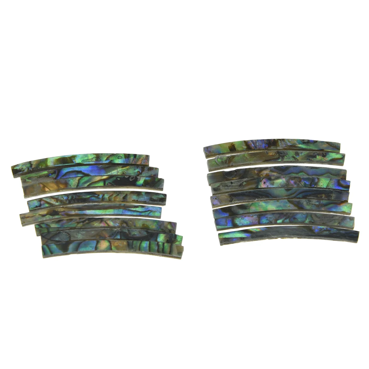 KAISH гитарная розетка Paua Abalone оболочка изогнутая гитара с полосами звук отверстие инкрустация 2 мм 3 мм 4 мм ширина