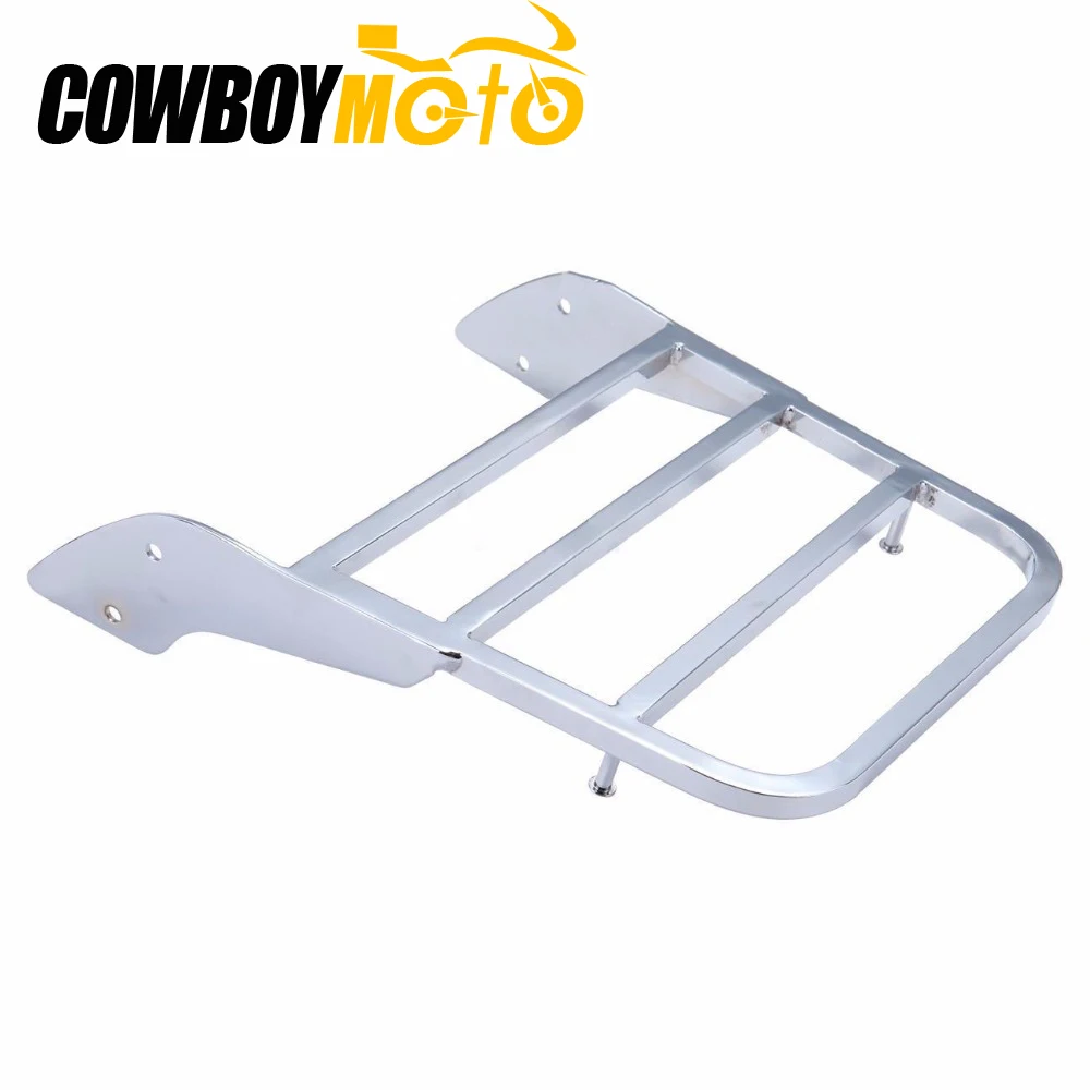 Хромированная багажная стойка Sissy для мотоцикла Honda Shadow Steed VLX 600 VLX600 99 00 01 02 03 04 05 06 07
