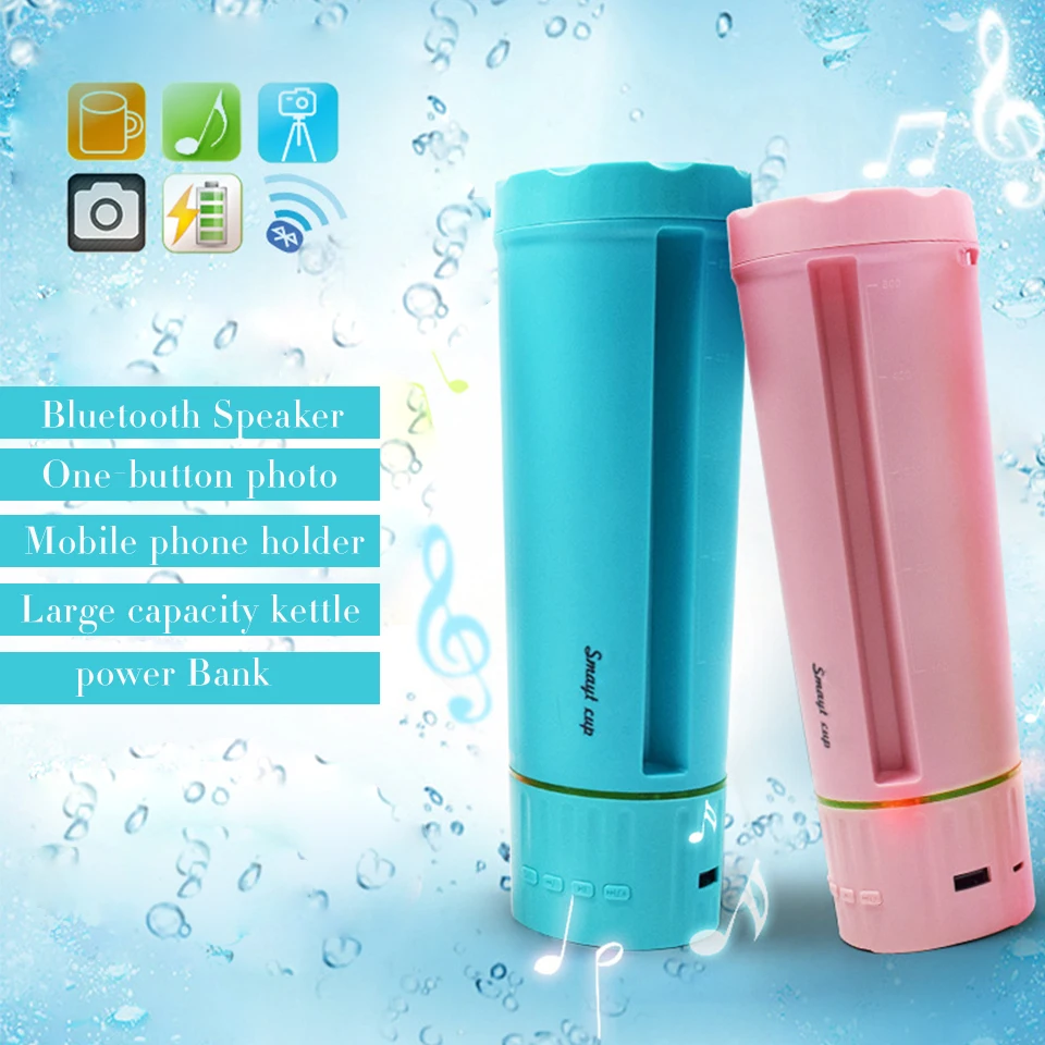 Умный bluetooth динамик с одной кнопкой держатель для мобильного телефона воды tf
