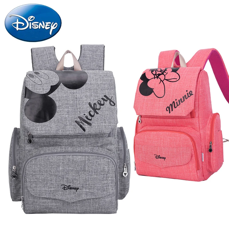Disney Новый 2019 Микки Минни Маус Детский мягкий подгузник сумки материнская коляска