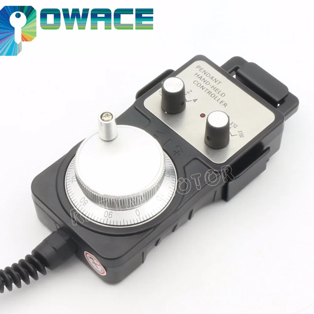 

100 Pulse MPG 5V Electronic Handwheel Pulse Generator for Lathe Mill Machine