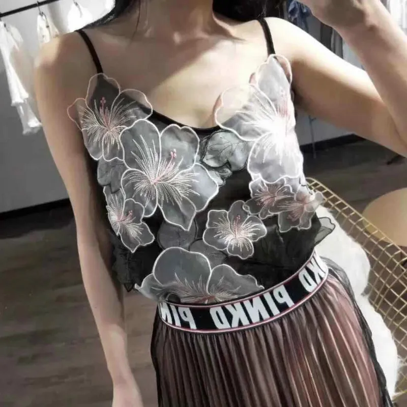 Набор из 5 шт. большие цветы лист органза нашивки для женщин одежда сделай сам