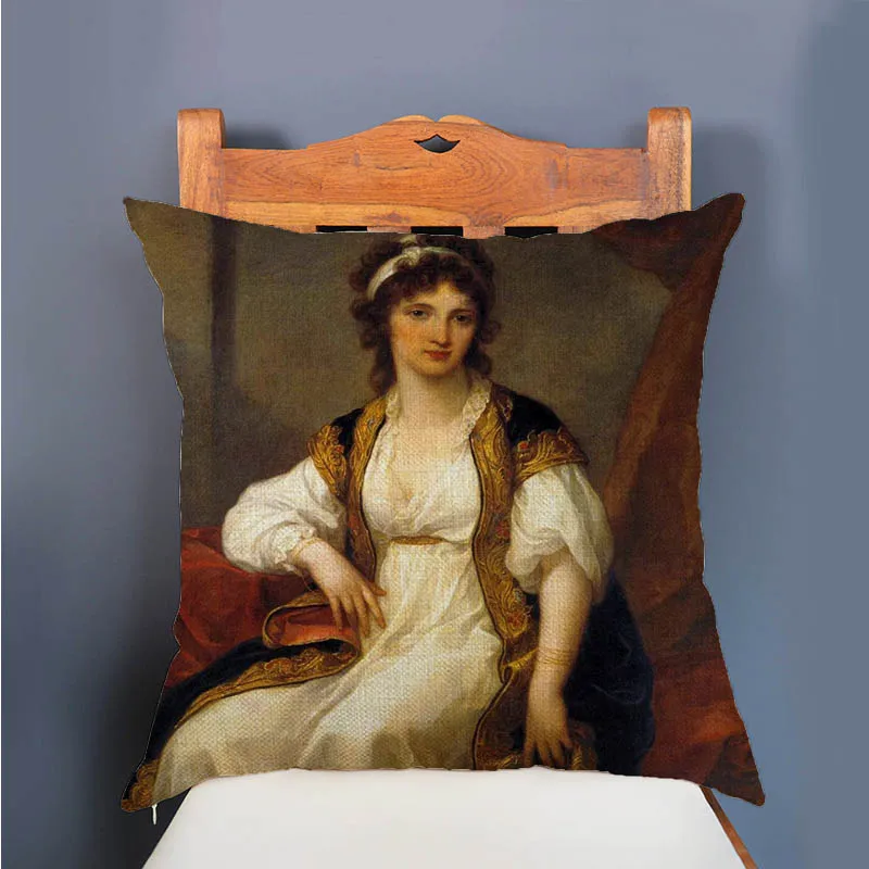 Angelica Kauffman всемирно известный Европейский Королевский Элегантный женский