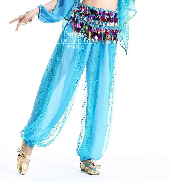 2018 дешевые брюки для танца живота celana Harem tari perut sifon payet hoki besar 12 цветов|cheap belly dance|belly