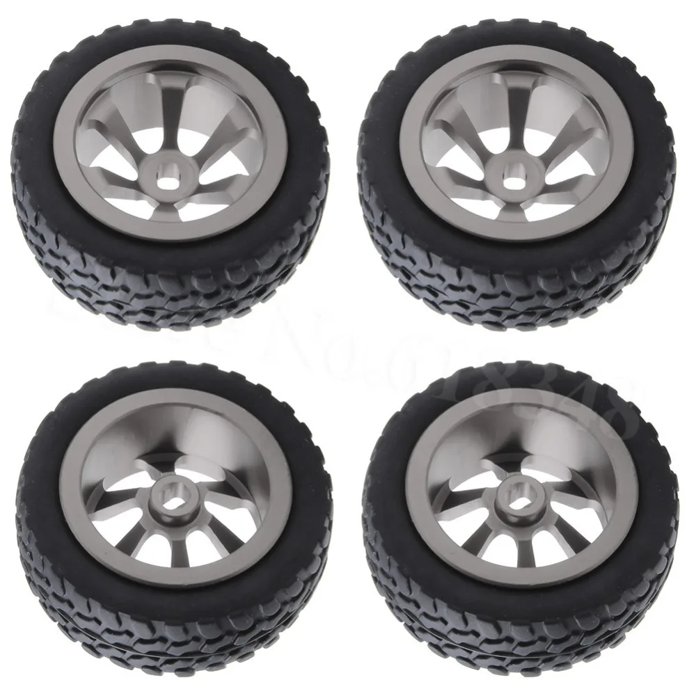 Колеса и шины из сплава для WLtoys 1/28 K969 K989 K999 P929 4WD 4 шт./лот|Детали аксессуары| |