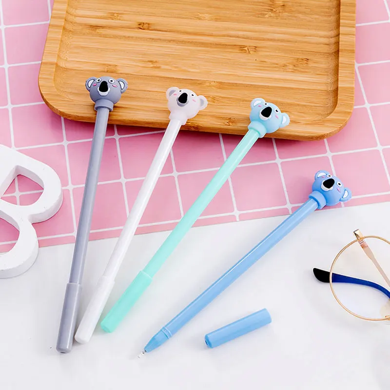 Милый коала животные гелевая ручка ручки для письма дети kawaii канцелярские