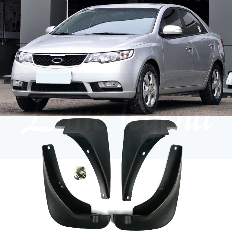 Автомобильные Брызговики для Kia Forte Cerato K3 2010-2013 седан брызговики Брызговики крыло брызговиков Передние Задние 2011 2012