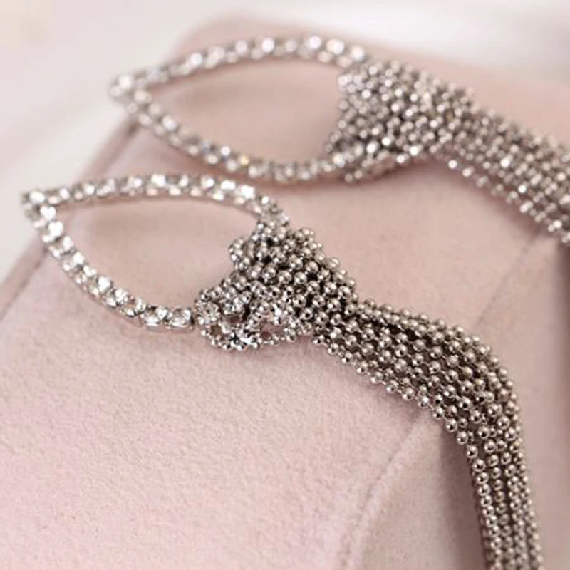 Серьги-подвески женские YFJEWE в американском и Европейском стиле с кисточками