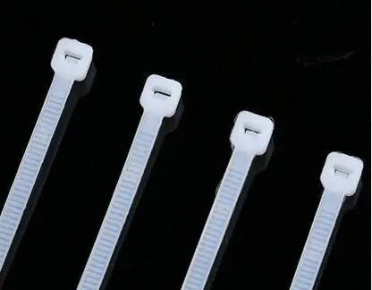 100 шт 3 мм x 100 мм черная Белая нейлоновая пластиковая застежка молния отделка обертывание кабельной петли перевязочная проволока самоблокирующаяся 3*100 мм
