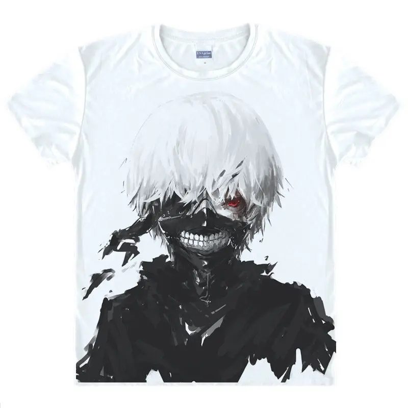 Ken Kaneki футболка Хейз рубашка Sasaki Для Мужчин's Объёмный рисунок (3D принт) футболки