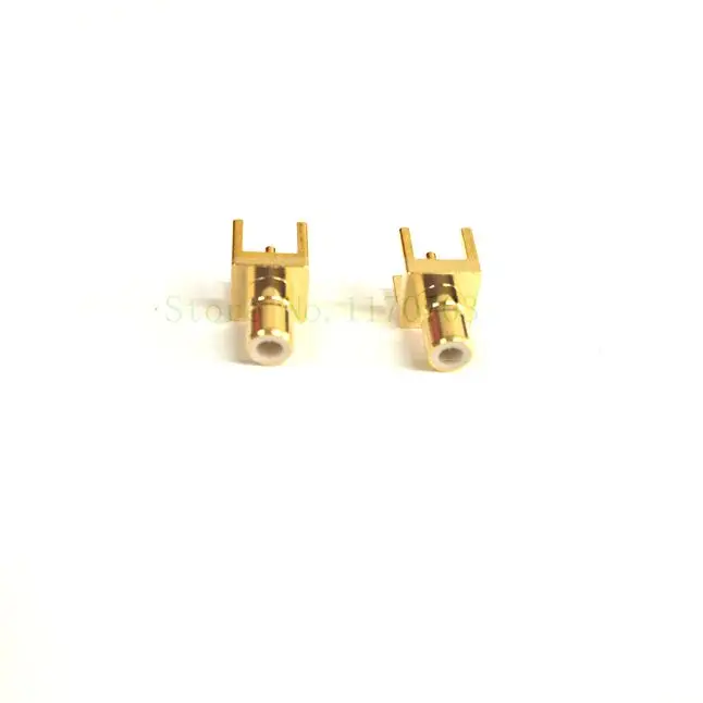 100 pcs SMB Jack with Male Center Pin in RF Connector Straight/Edge PCB Mount Post Terminal 4 Stud | Обустройство дома