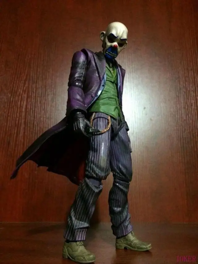 Play Arts Бэтмен Джокер Брюс с изображением Джека Нейпира 27 см ПВХ фигурки куклы