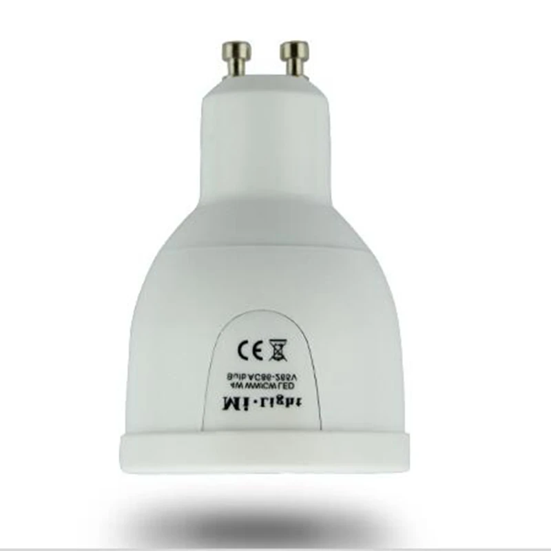 Mi Light GU10 MR16 4 Вт RGB + CCT (CW WW) Светодиодная лампа AC85V-265V 2 4G RF Wifi Пульт дистанционного