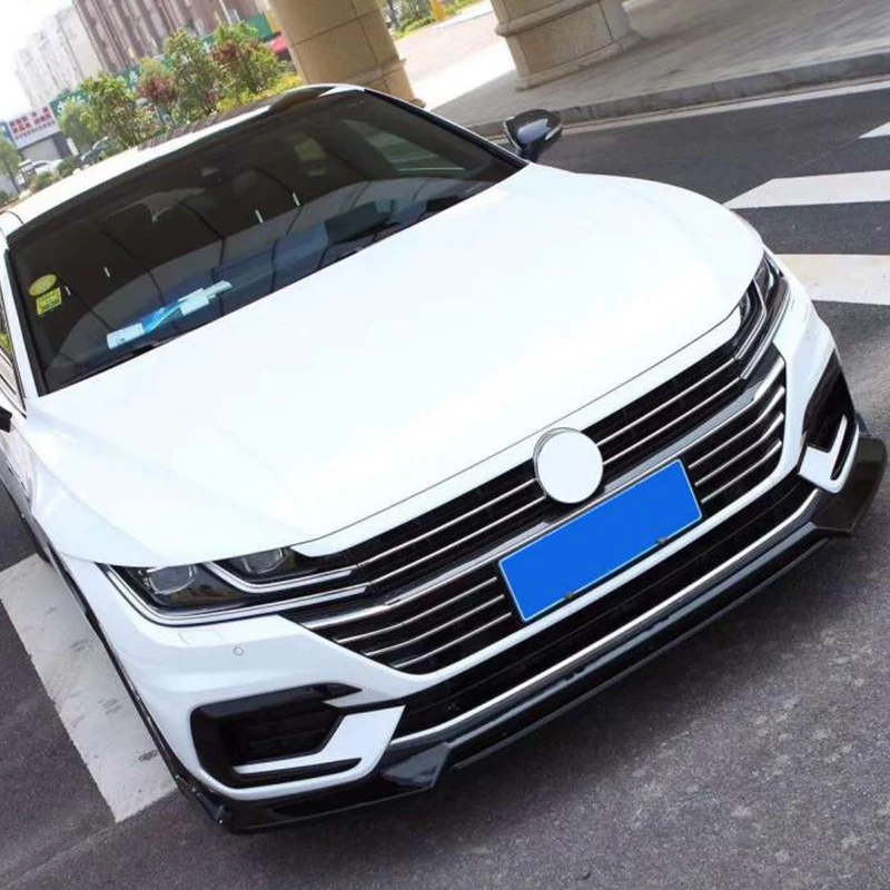 Полипропиленовые комплекты кузова автомобиля передний бампер с губой для VW CC Arteon