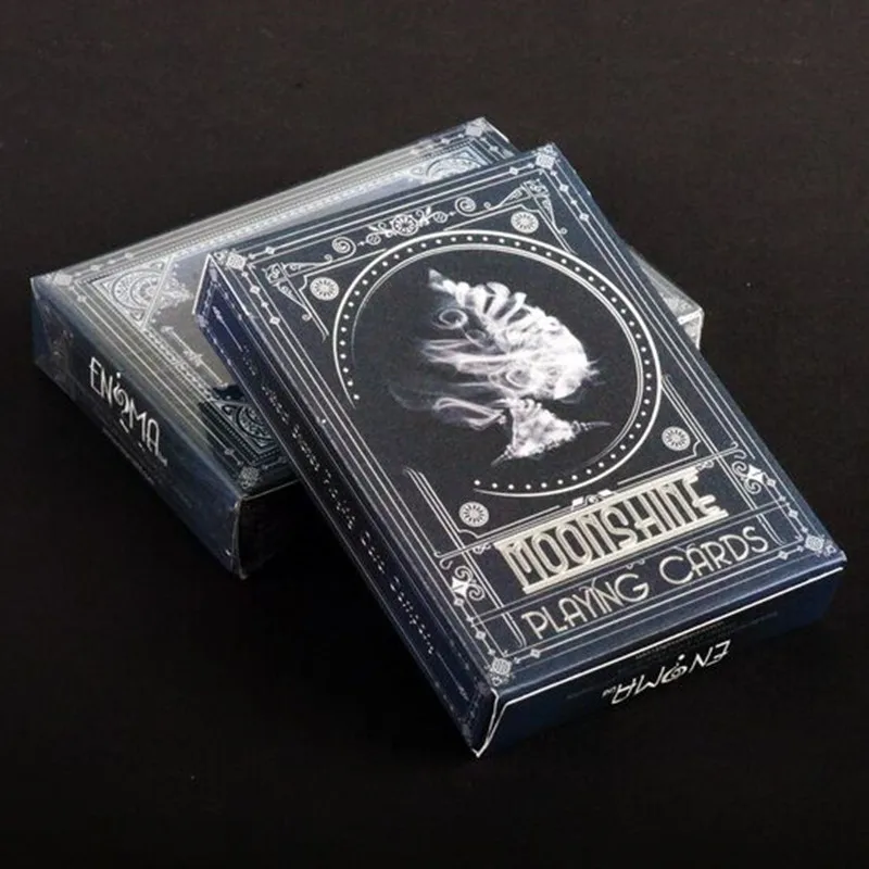 1 шт Полночь самогон колода игральные карты USPCC и Enigma Ltd. из Мэрфи магический реквизит ограниченная новая запечатанная Магическая трюки