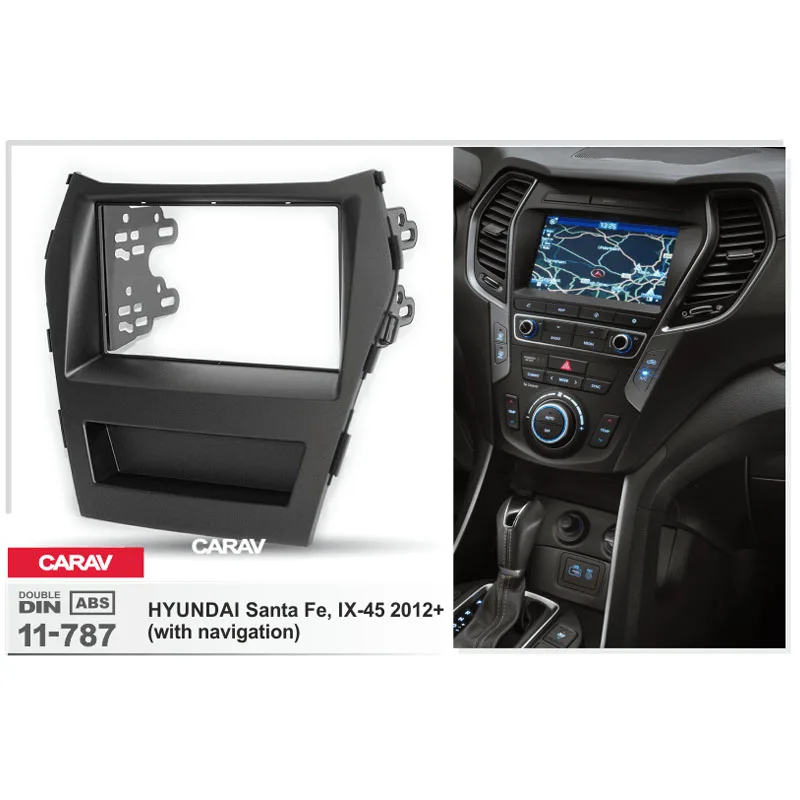 CARAV 11-787 двойной din комплект для приборной панели аудио стерео радио установка HYUNDAI