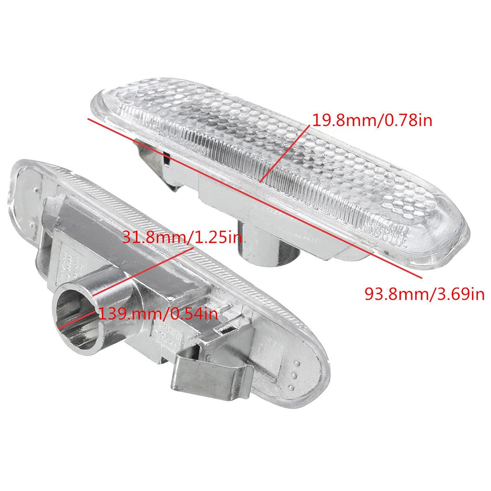 2 шт. Левая Правая сторона индикаторные лампы ретранслятор света для BMW 3 серии E46