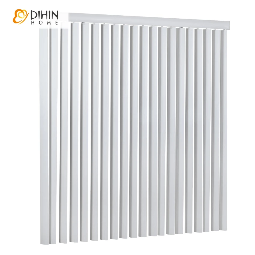 Современные модные вертикальные жалюзи DIHIN HOME из полосатой ткани для окна