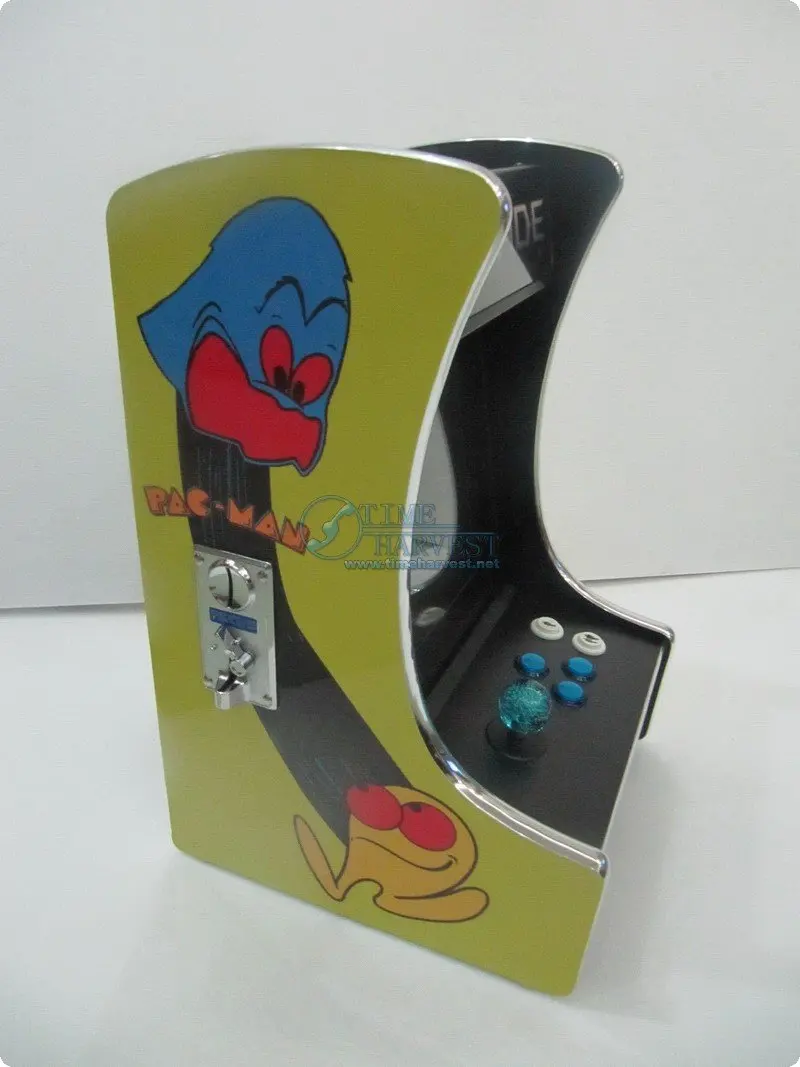 10.4 "ЖК дисплей мини настольная Arcade с классической игры 60 в 1 PCB/монета
