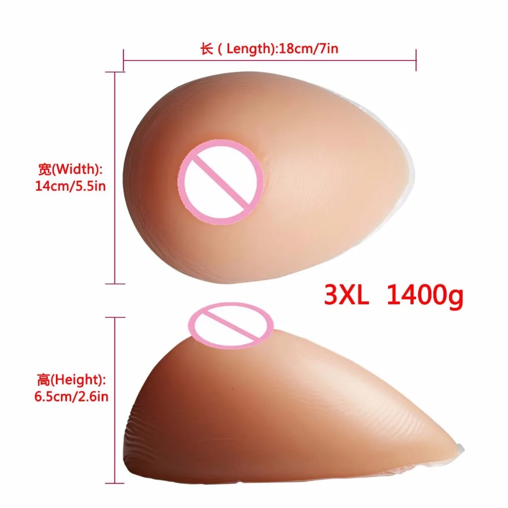 1 пара силиконовые накладные груди 1400 г|drag queen|fake boobsbreast forms |