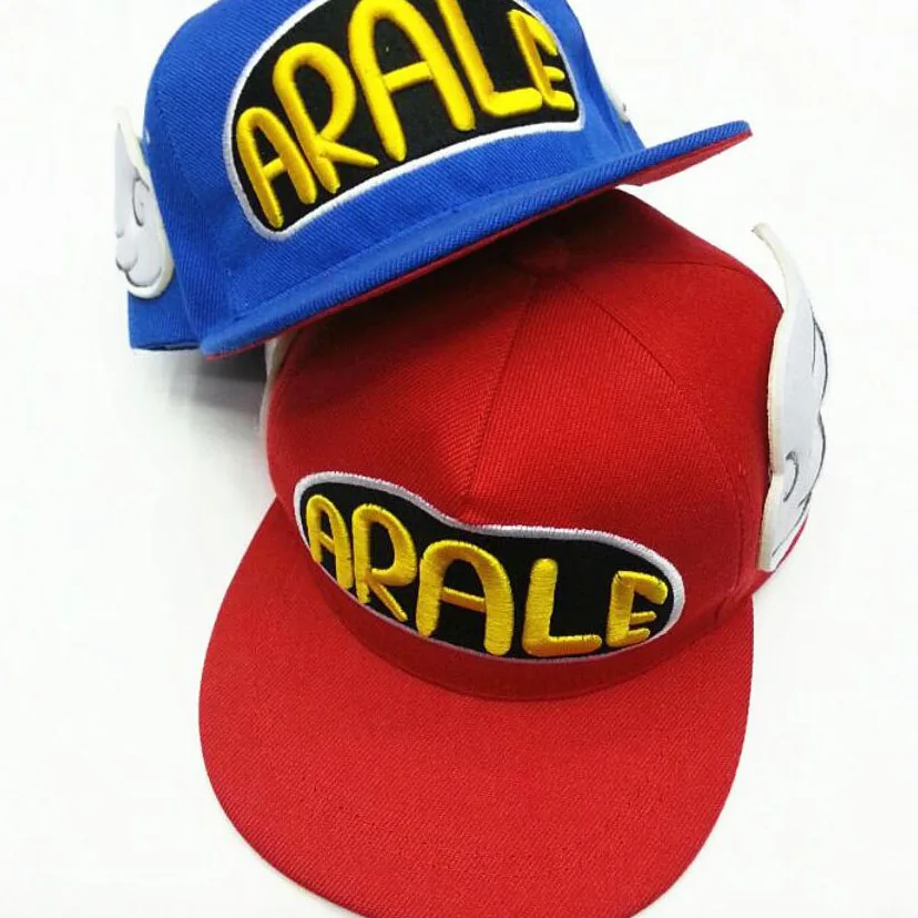 1 шт. детские бейсбольные кепки с вышитыми крыльями ангела и надписью ARALE