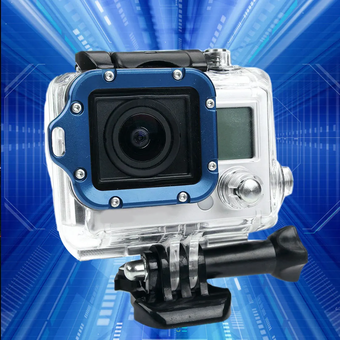 Модный Алюминиевый Ремешок адаптер кольцо для Gopro HD Hero 3 квадратное объектива gopro