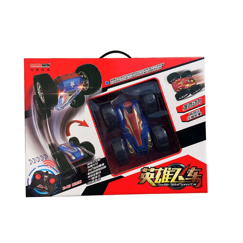 ATTOP дистанционное управление внедорожные автомобили двухсторонний прыгающий