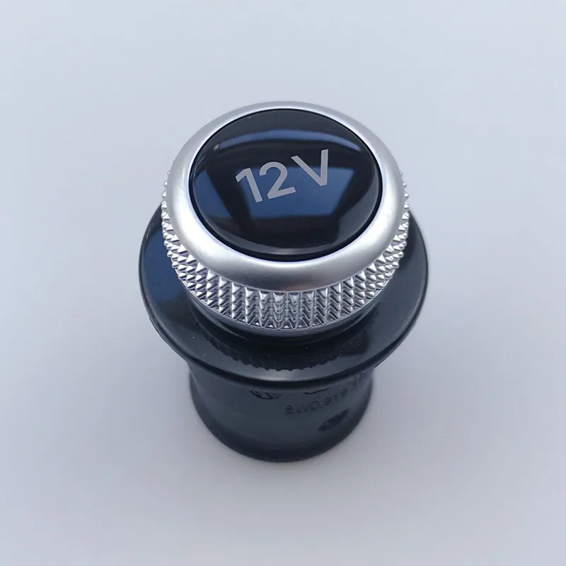 

Cigarette Lighter Cover Chrome Plated Cigarette Lighter Plug For Audi A3 A4 A5 A6L Q3 Q5 RS7 4H0919311/4L0919311 12V