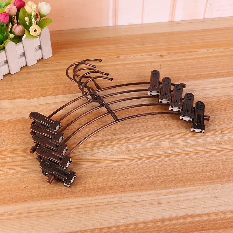 

5pcs/lot 26.5cm long copper colored children's trousers clip metal baby clothing store