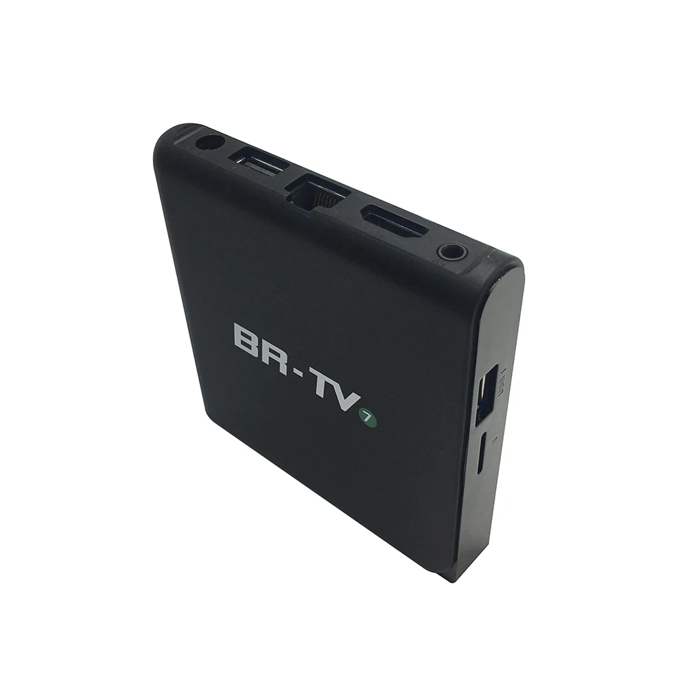 Приставка Смарт ТВ BR TV 7 Amlogic S905X четырехъядерная 1 ГБ ОЗУ 8 Гб ПЗУ Встроенный Wi